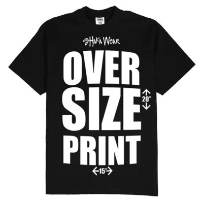 Shaka Wear - OVER SIZE PRINT - Max Heavyweight T-Shirt Thumbnail