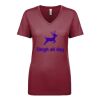 Next Level Apparel 1540 - Ladies' Ideal V-Neck Thumbnail