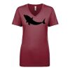 Next Level Apparel 1540 - Ladies' Ideal V-Neck Thumbnail