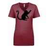 Next Level Apparel 1540 - Ladies' Ideal V-Neck Thumbnail