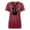 Next Level Apparel 1540 - Ladies' Ideal V-Neck Thumbnail