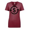 Next Level Apparel 1540 - Ladies' Ideal V-Neck Thumbnail