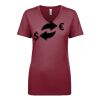 Next Level Apparel 1540 - Ladies' Ideal V-Neck Thumbnail