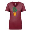 Next Level Apparel 1540 - Ladies' Ideal V-Neck Thumbnail