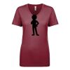 Next Level Apparel 1540 - Ladies' Ideal V-Neck Thumbnail
