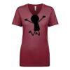 Next Level Apparel 1540 - Ladies' Ideal V-Neck Thumbnail
