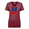 Next Level Apparel 1540 - Ladies' Ideal V-Neck Thumbnail