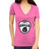 Tultex 214 - Ladies' Slim Fit Fine Jersey V-Neck Thumbnail