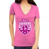 Tultex 214 - Ladies' Slim Fit Fine Jersey V-Neck Thumbnail