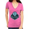 Tultex 214 - Ladies' Slim Fit Fine Jersey V-Neck Thumbnail