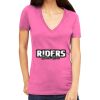 Tultex 214 - Ladies' Slim Fit Fine Jersey V-Neck Thumbnail