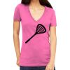 Tultex 214 - Ladies' Slim Fit Fine Jersey V-Neck Thumbnail