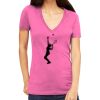 Tultex 214 - Ladies' Slim Fit Fine Jersey V-Neck Thumbnail
