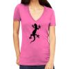 Tultex 214 - Ladies' Slim Fit Fine Jersey V-Neck Thumbnail