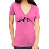Tultex 214 - Ladies' Slim Fit Fine Jersey V-Neck Thumbnail
