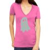 Tultex 214 - Ladies' Slim Fit Fine Jersey V-Neck Thumbnail
