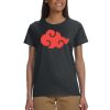 Gildan 100% Cotton Ladies T-Shirt Thumbnail